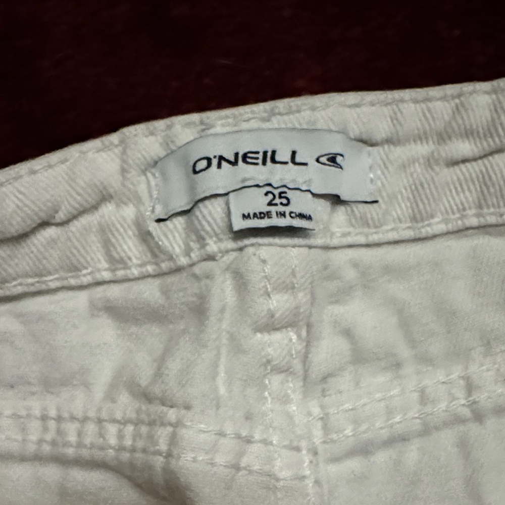 O’Neill Cream Button-Fly Pants